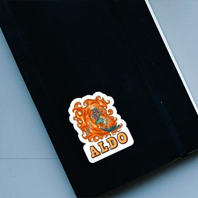 Aldo Sticker Surfer Laptop Aldo Sticker Surfer Laptop Image