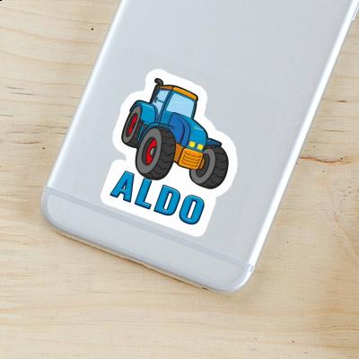 Aldo Sticker Tractor Aldo Sticker Tractor Image