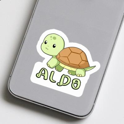 Sticker Turtle Aldo Notebook Sticker Turtle Aldo Gift package Image