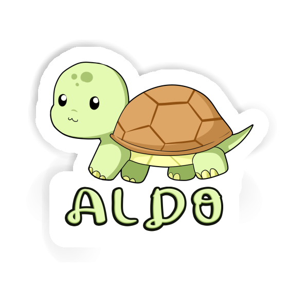 Sticker Turtle Aldo Notebook Sticker Turtle Aldo Gift package Image