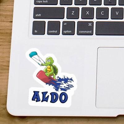 Kitesurfer Sticker Aldo Notebook Kitesurfer Sticker Aldo Gift package Image