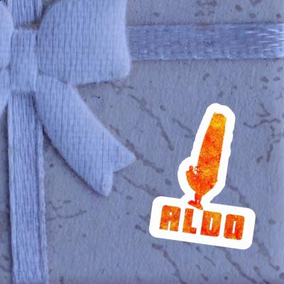 Autocollant Aldo véliplanchiste Notebook Autocollant Aldo véliplanchiste Gift package Image