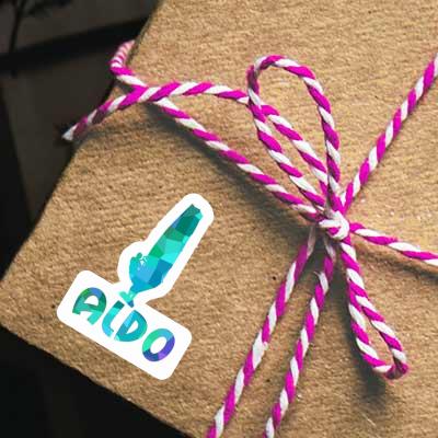 Sticker Aldo Windsurfer Notebook Sticker Aldo Windsurfer Gift package Image