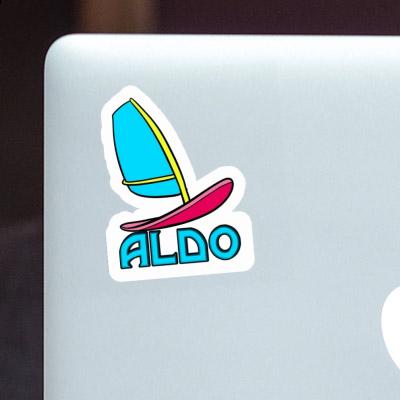 Sticker Aldo Windsurf Board Notebook Sticker Aldo Windsurf Board Gift package Image