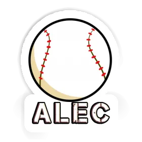 Sticker Alec Baseball Image