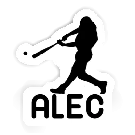 Sticker Baseball Player Alec Image
