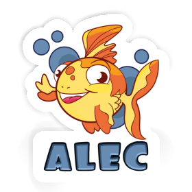 Aufkleber Fisch Alec Image