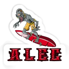 Alec Sticker Wave Rider Image