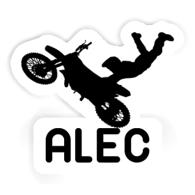 Alec Sticker Motocross Rider Image
