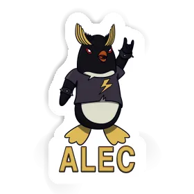 Rocking Penguin Sticker Alec Image
