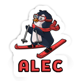Sticker Alec Skier Image