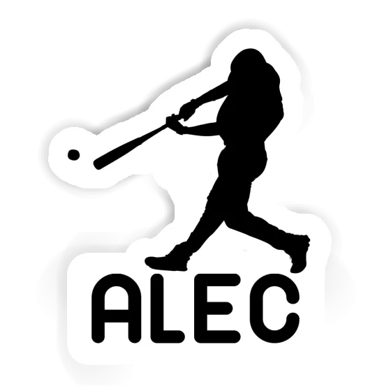Autocollant Joueur de baseball Alec Gift package Image