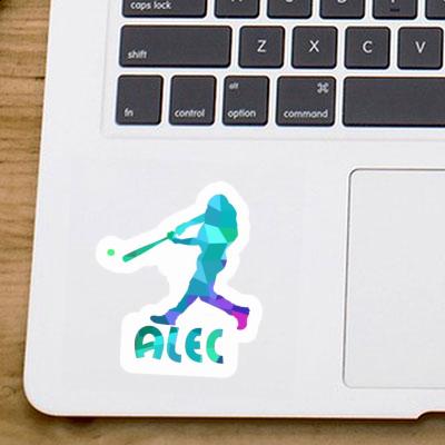 Baseball Player Sticker Alec Gift package Image