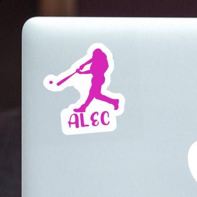 Joueur de baseball Autocollant Alec Image