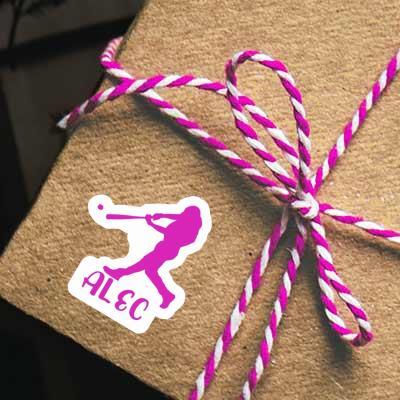 Baseball Player Sticker Alec Gift package Image