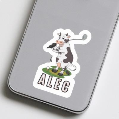 Golf Cow Sticker Alec Notebook Golf Cow Sticker Alec Gift package Image