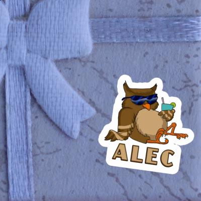 Sticker Alec Cool Owl Image