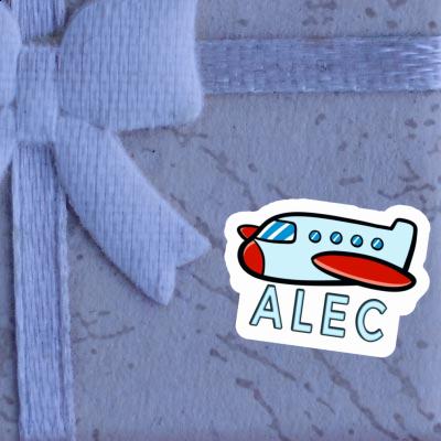 Aufkleber Flugzeug Alec Notebook Image