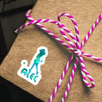 Autocollant Golfeuse Alec Gift package Image