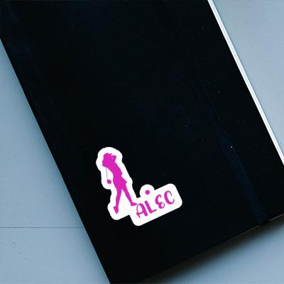 Sticker Golferin Alec Notebook Image