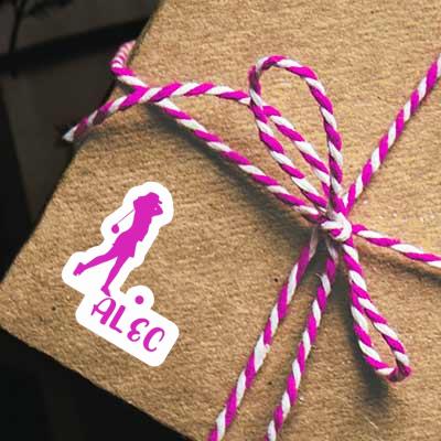 Sticker Golferin Alec Gift package Image