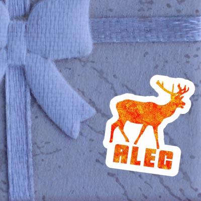 Sticker Alec Deer Notebook Image
