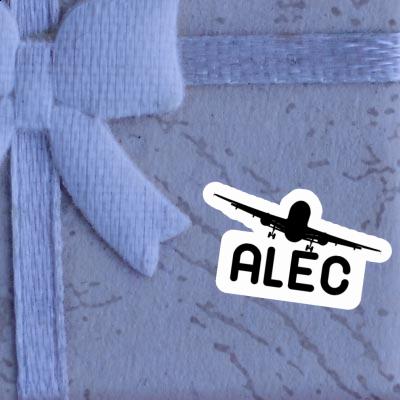 Alec Sticker Flugzeug Laptop Image