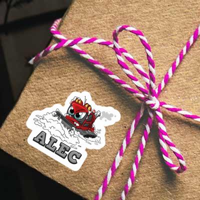 Sticker Alec Snow groomer Gift package Image