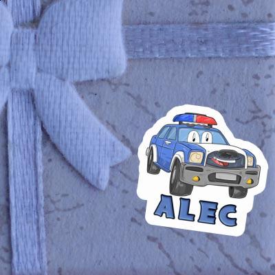 Sticker Alec Police Car Image