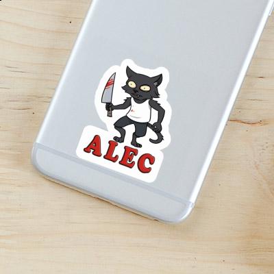 Alec Aufkleber Psycho-Katze Gift package Image