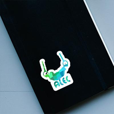 Autocollant Alec Gymnaste aux anneaux Gift package Image