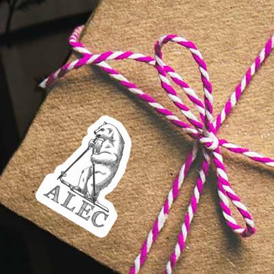 Alec Sticker Skier Notebook Image