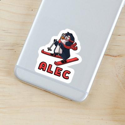 Sticker Alec Skier Laptop Image