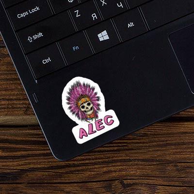 Alec Autocollant Femmes Tête de mort Notebook Alec Autocollant Femmes Tête de mort Gift package Image