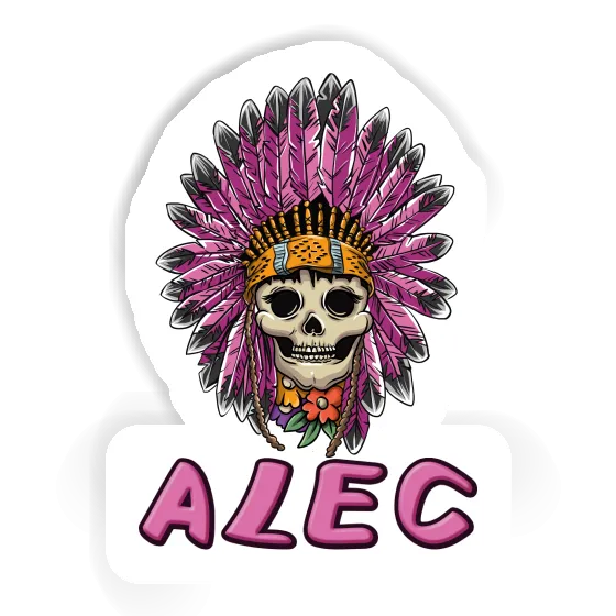 Alec Autocollant Femmes Tête de mort Notebook Alec Autocollant Femmes Tête de mort Notebook Image
