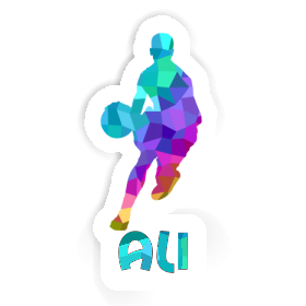 Ali Aufkleber Basketballspieler Image