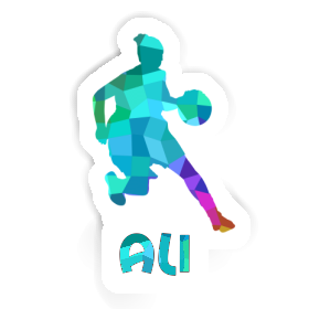 Sticker Basketballspielerin Ali Image