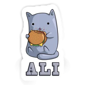 Autocollant Chat Ali Image