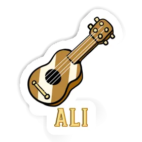 Autocollant Ali Guitare Image