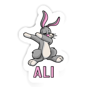 Autocollant Ali Lapin Image