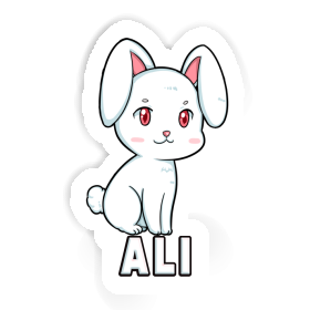 Autocollant Ali Lapin Image