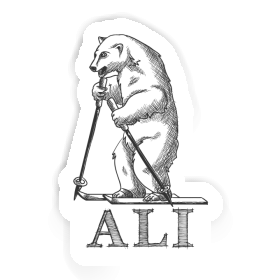 Aufkleber Ali Skifahrer Image
