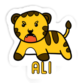 Bébé tigre Autocollant Ali Image