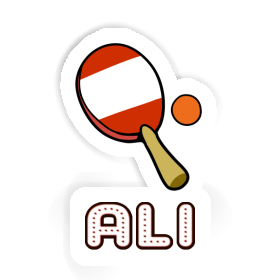 Autocollant Raquette de ping-pong Ali Image