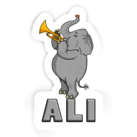 Ali Autocollant Éléphant Image