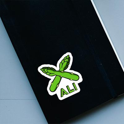 Autocollant Asperge Ali Notebook Autocollant Asperge Ali Gift package Image