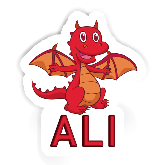 Autocollant Bébé dragon Ali Notebook Autocollant Bébé dragon Ali Gift package Image