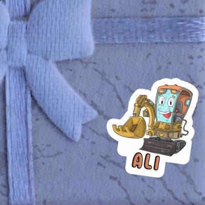 Autocollant Petite pelleteuse Ali Notebook Autocollant Petite pelleteuse Ali Notebook Image