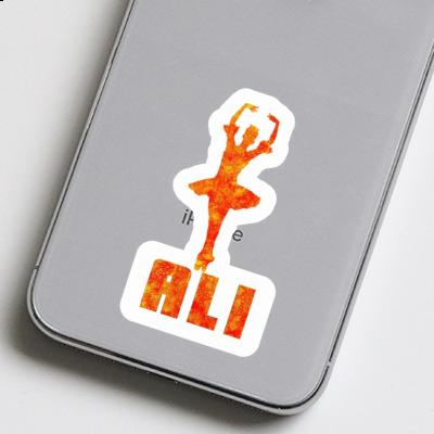 Sticker Ali Ballerina Notebook Sticker Ali Ballerina Gift package Image