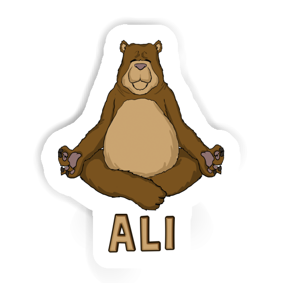 Autocollant Ours Ali Notebook Autocollant Ours Ali Notebook Image